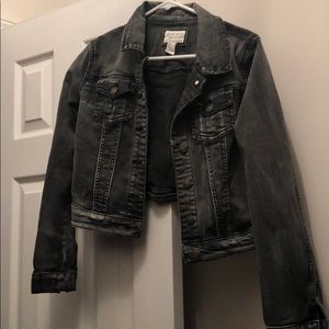 Forever 21 Black Denim Jacket
